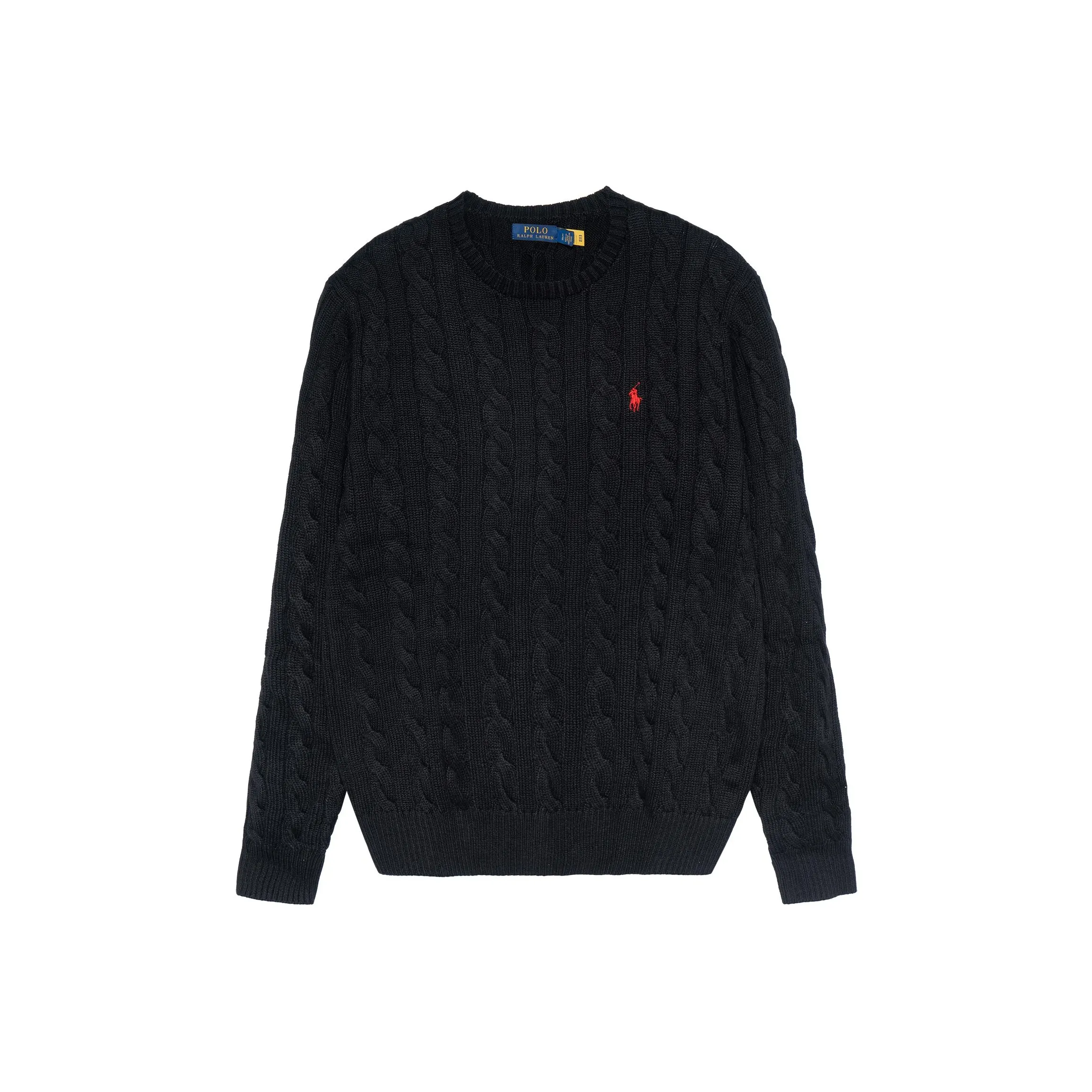 Polo Ralph Lauren Logo Embroidered Cable Knit Jumper
