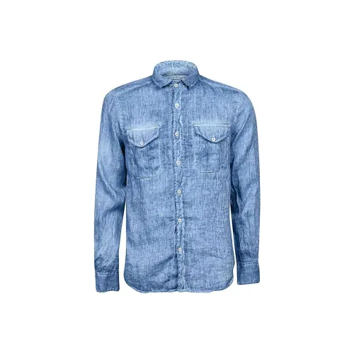 ORIGINAL VINTAGE STYLE Blue Мужские Рубашки