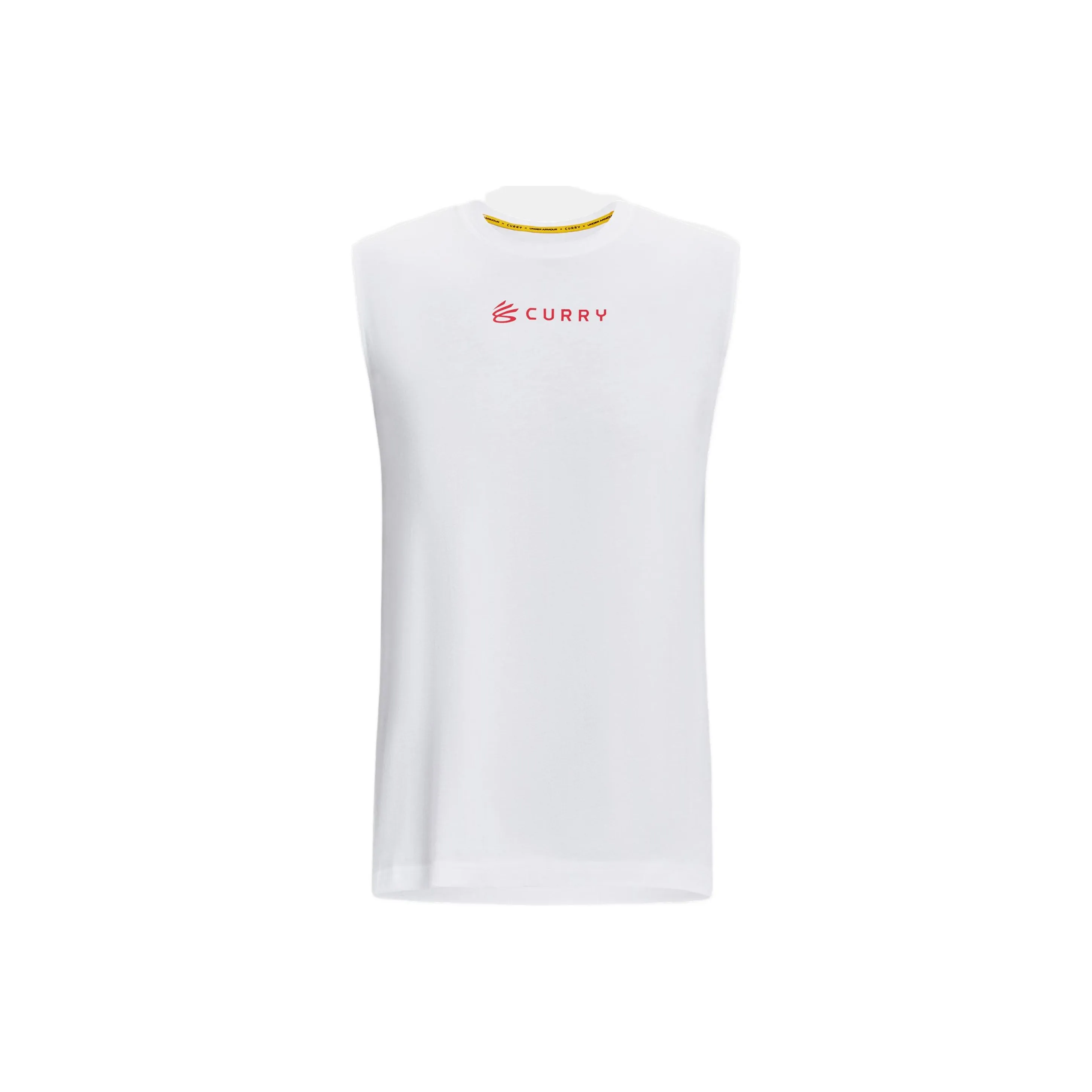 Under Armour CURRY Tank Tops Men's White