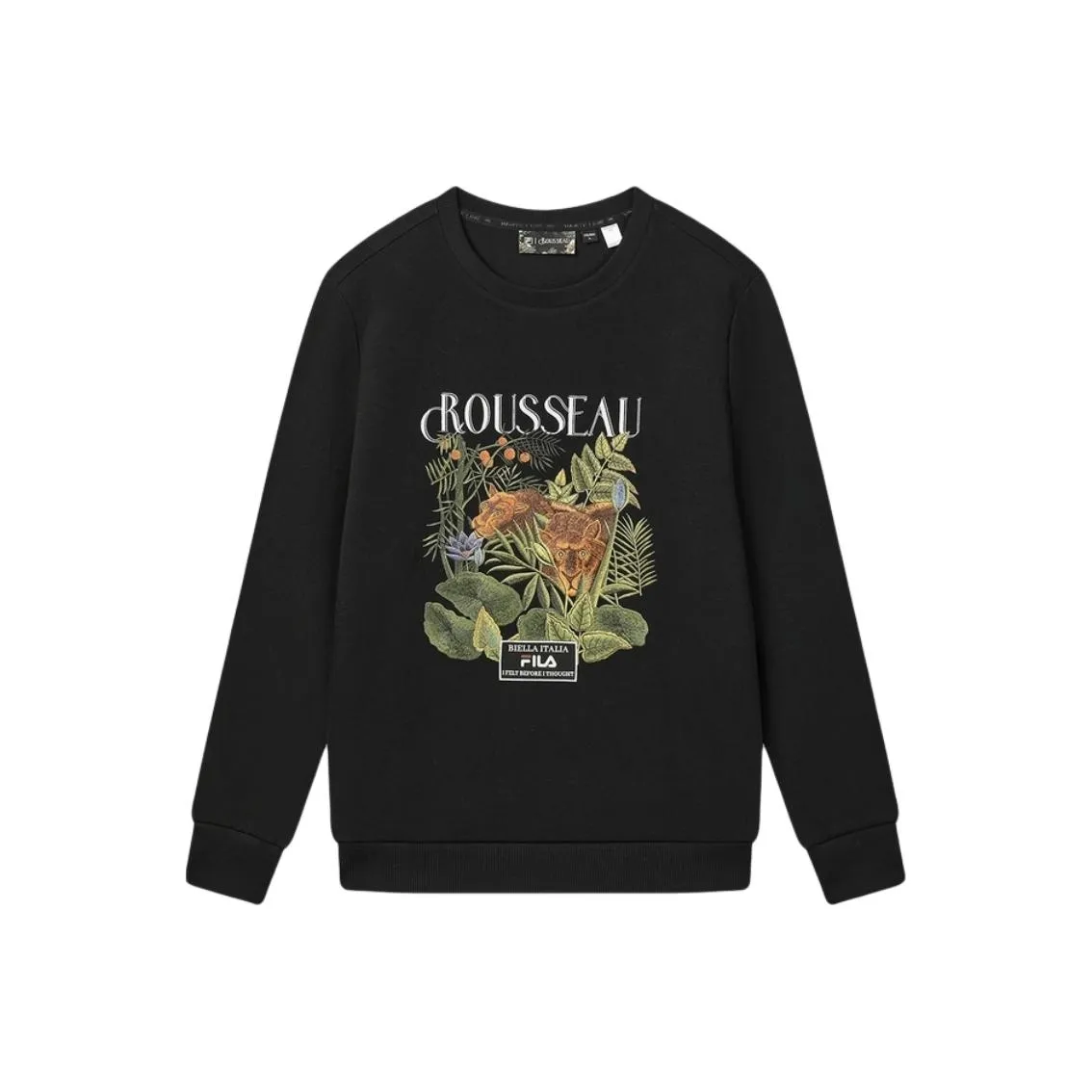 FILA x LUSUO Толстовка Мужской Глубокий Черный