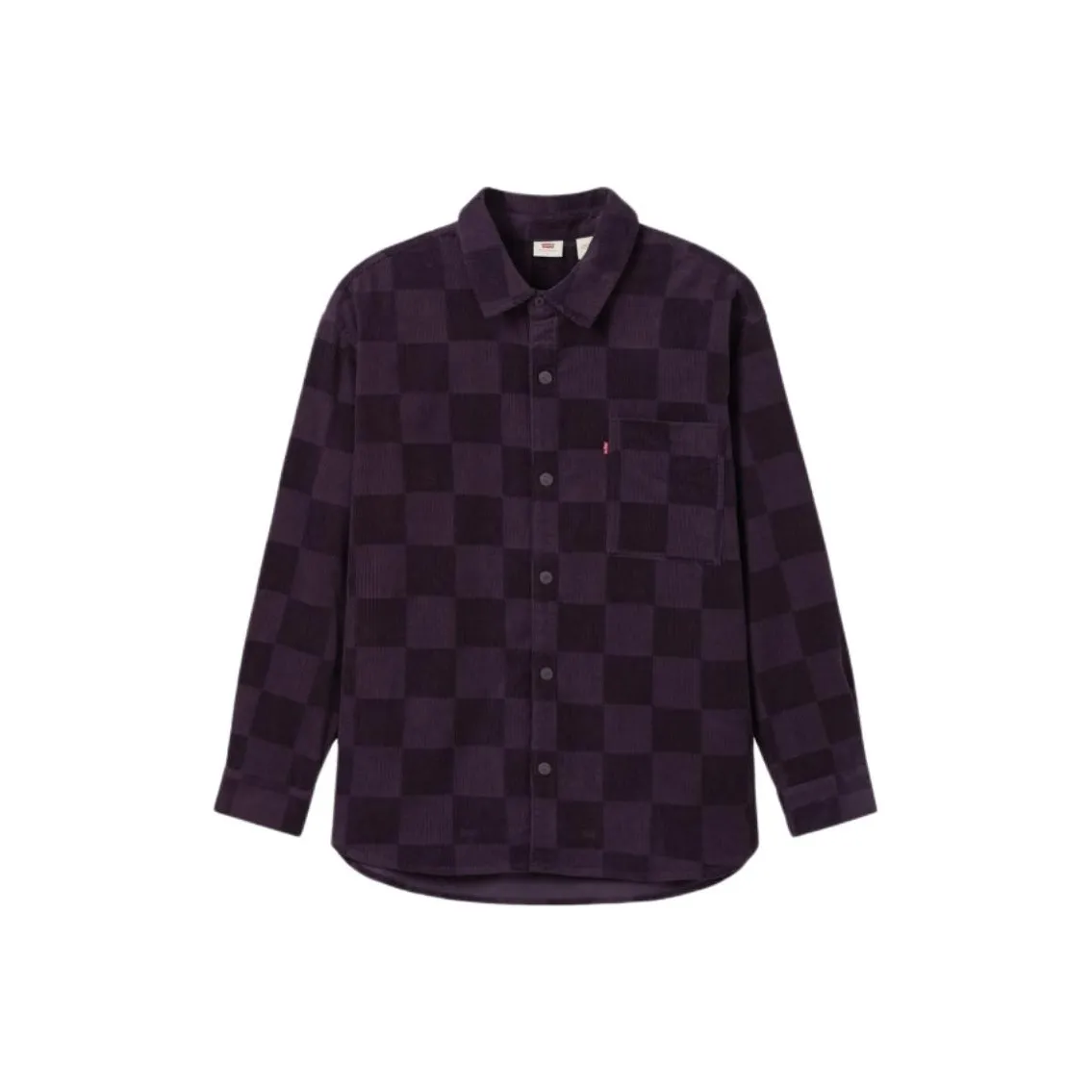 Levi's Denim Drifter Series Рубашка Мужская Фиолетовая