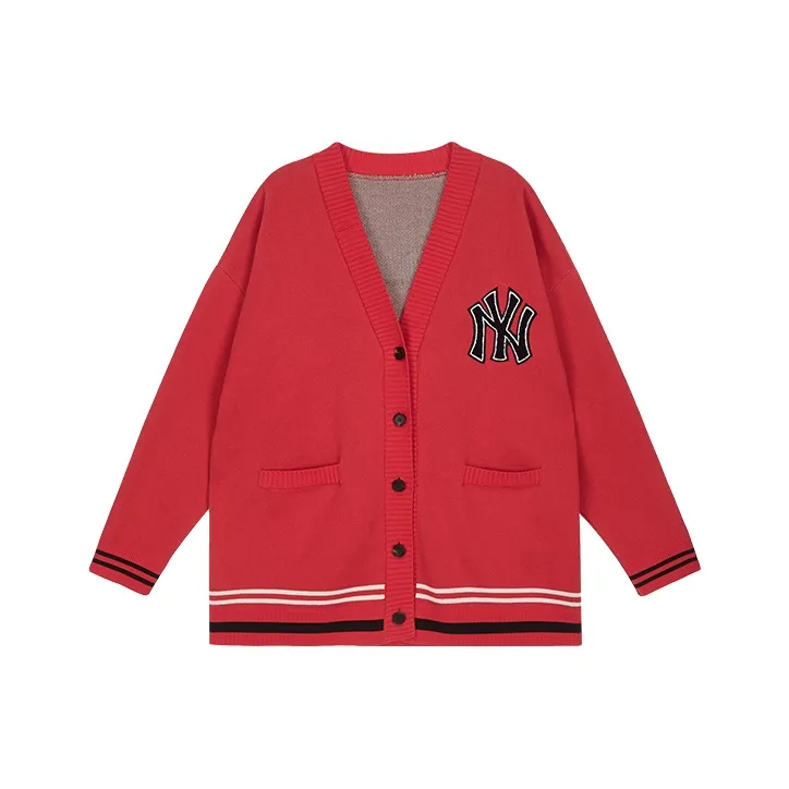 Disney X MLB X DISNEY Mickey Mouse Knitwear Unisex Red