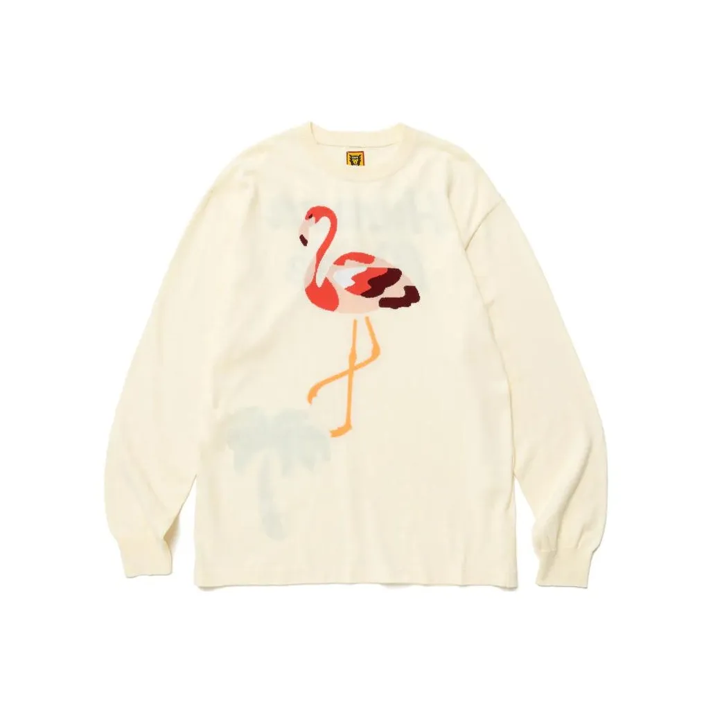 HUMAN MADE SS23 Flamingo series Свитер Унисекс