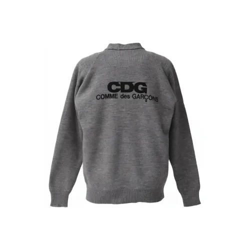 CDG Серый Унисекс Трикотаж