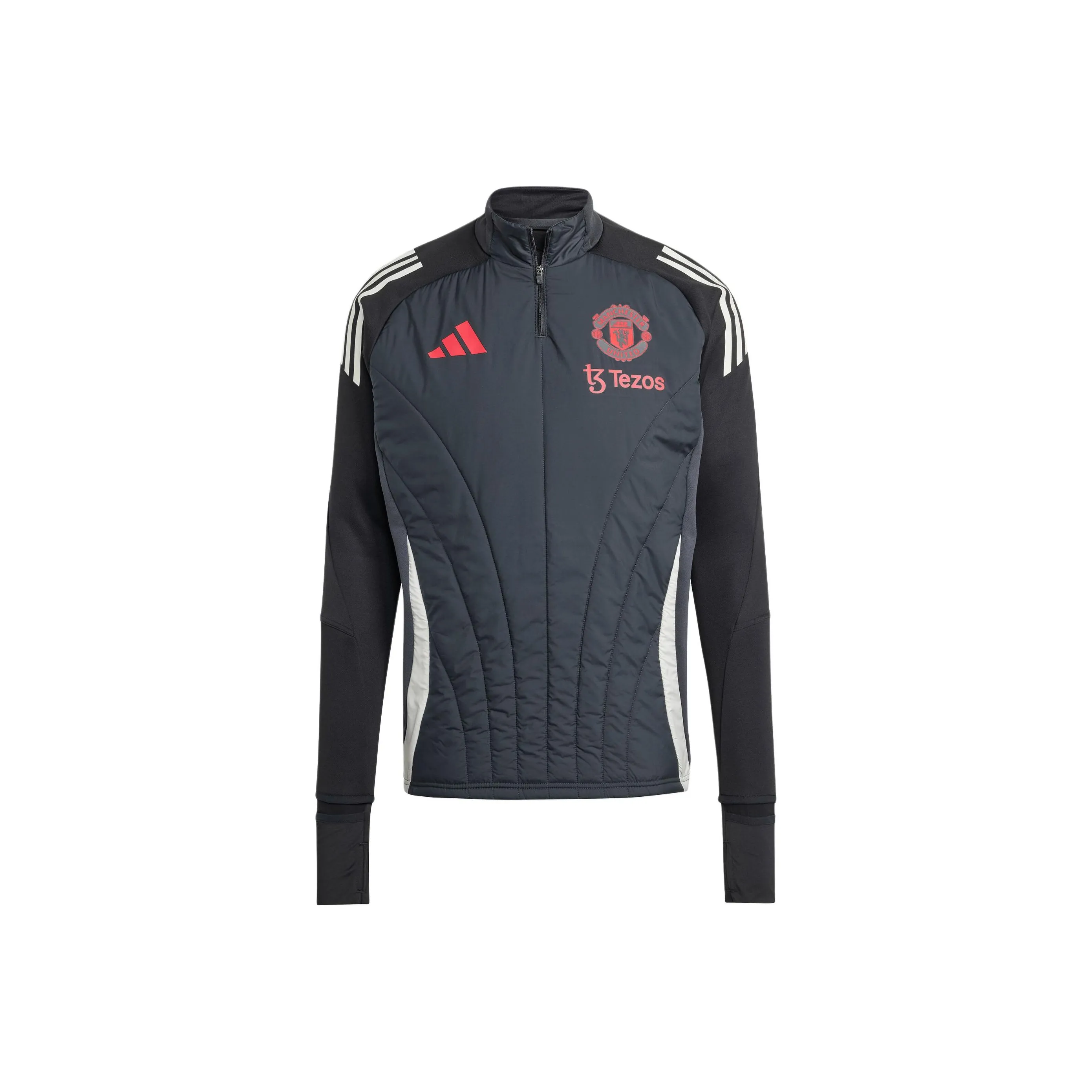 Adidas Manchester UnitedTiro 24 FW24 AEROREADY Sweatshirt Men's Carbon Black/Black