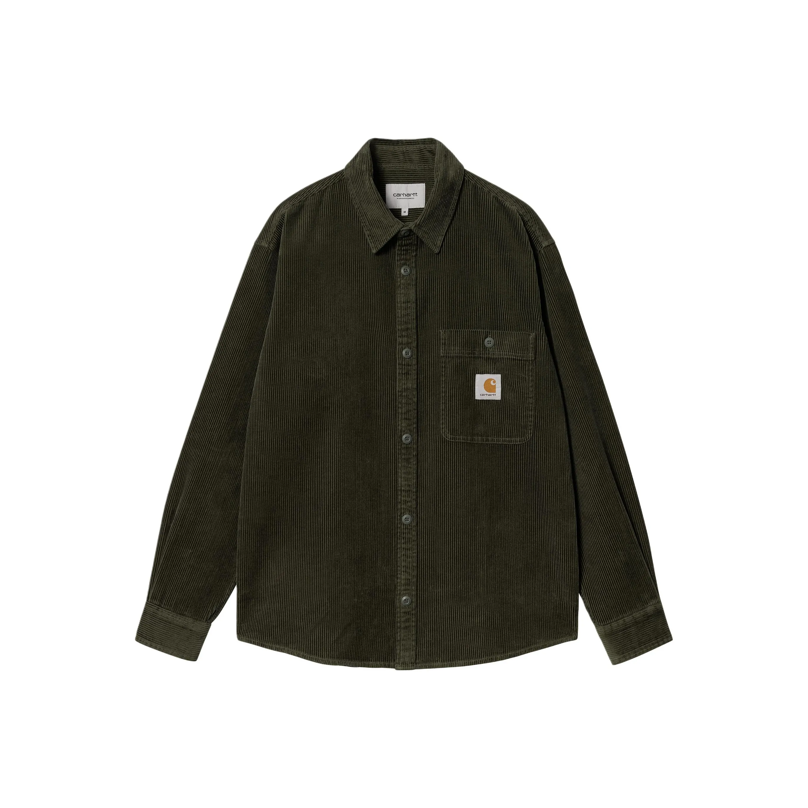 Carhartt WIP Logo patch Corduroy Shirt