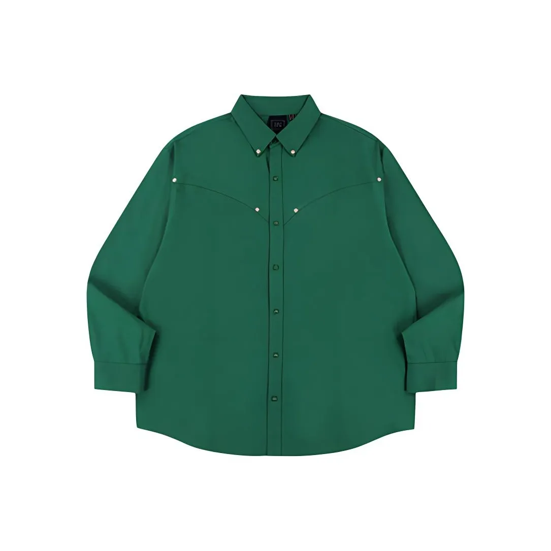 RMTCRW ROMANTIC CROWN FW24 Shirt Unisex Green