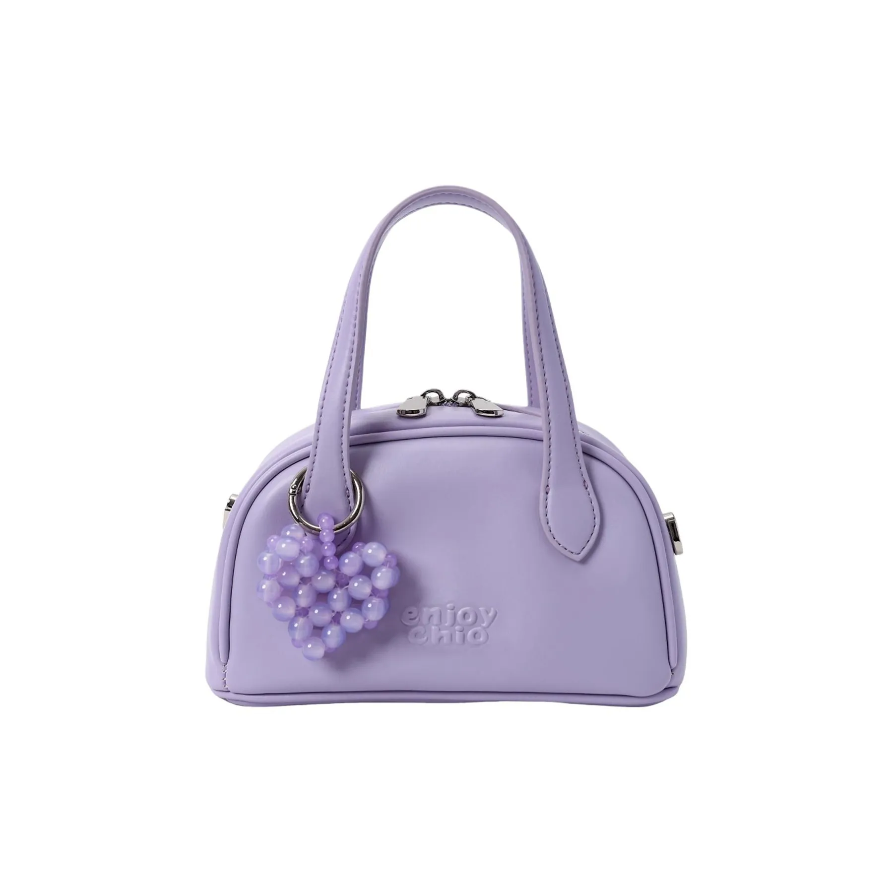 PAYOT Microfiber Synthetic Leather Bag Women's Light Purple Ecru PAYOT Микрофибра Синтетическая Кожа Сумка Женская Светло-фиолетовый Экрю