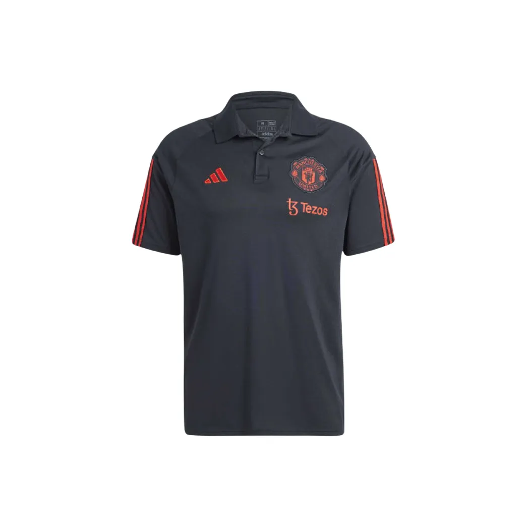 Adidas MANCHESTER UNITED THEATRE OF DREAMS TIRO 23 Polo Shirt Men's Black
