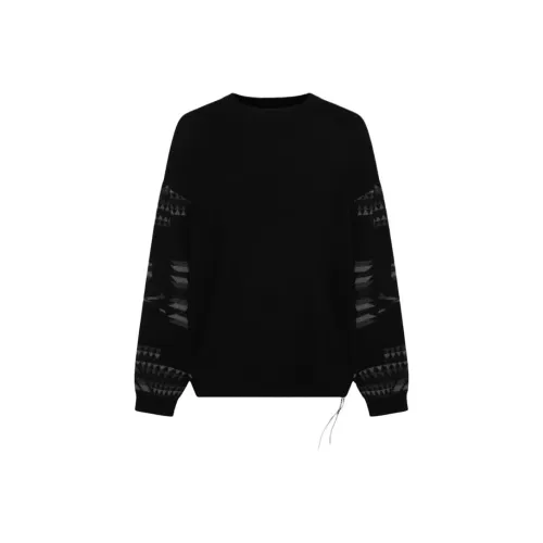 MASTERMIND WORLD Черный Мужские кашемировые свитеры
