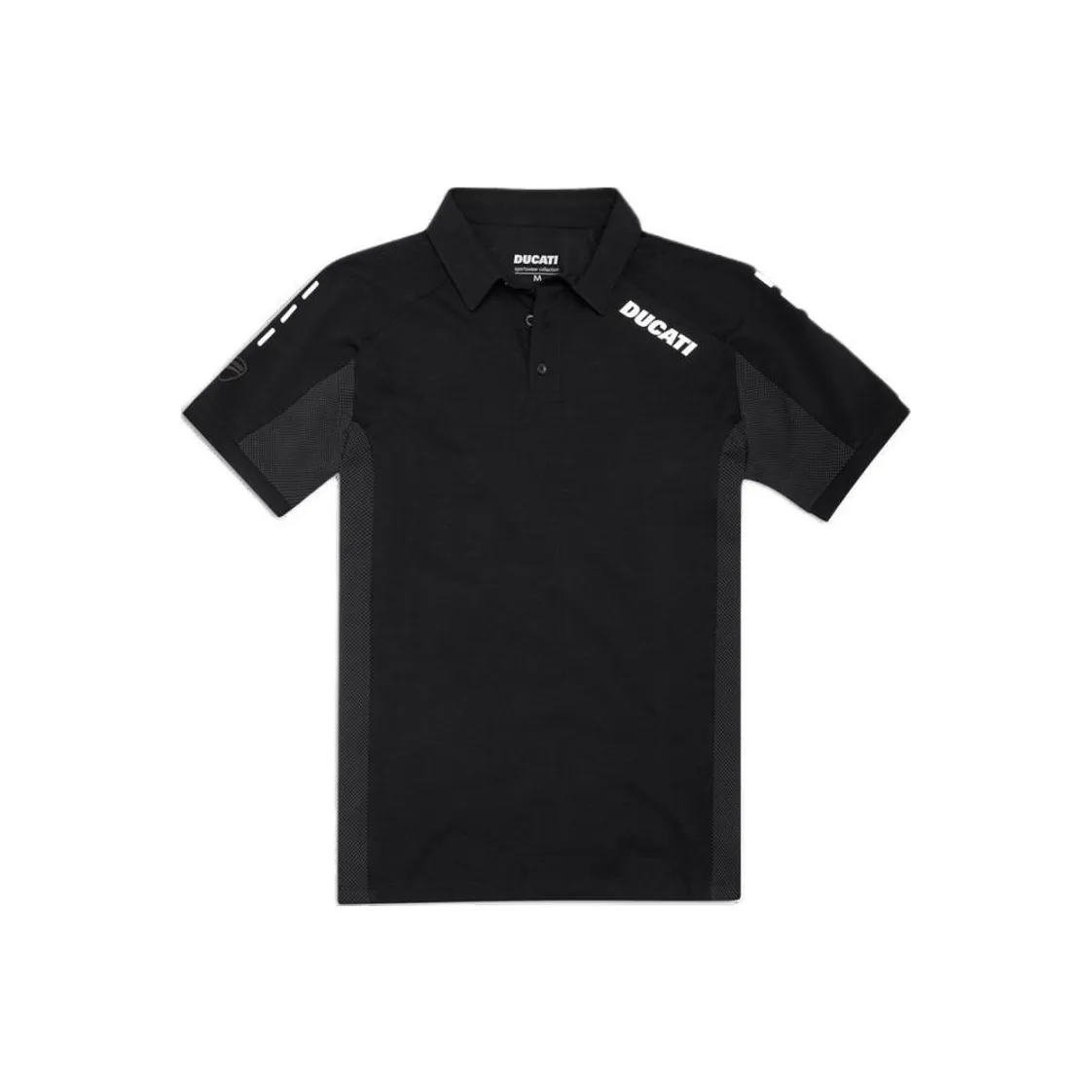 Dukati Черное Унисекс Поло