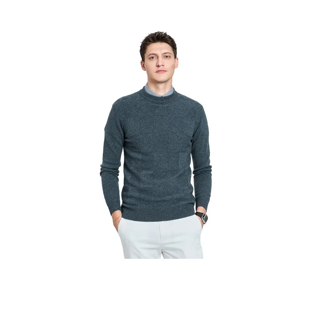 Dance with Wolves Свитер Мужской Черный Синий