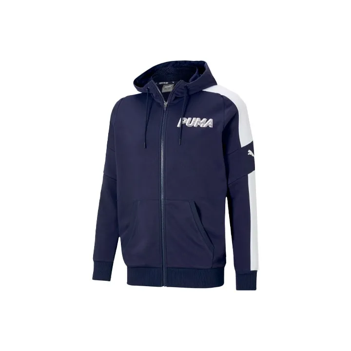 PUMA Jackets Men's Tweed Blue
