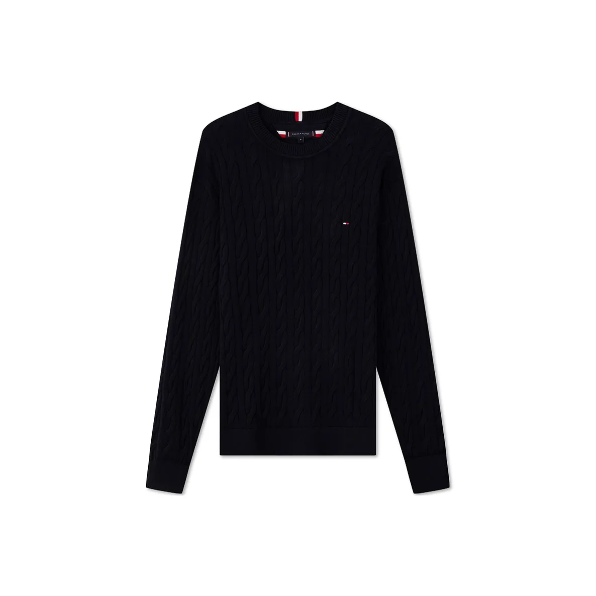 Tommy Hilfiger Cable-knit Crew-neck Sweater