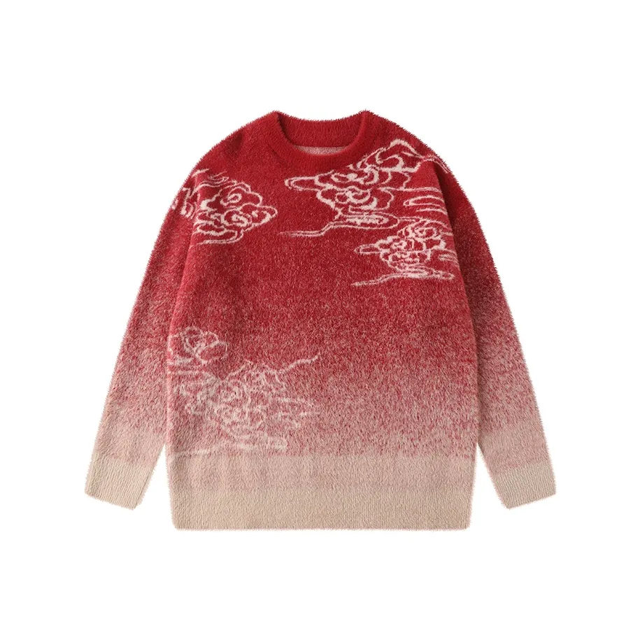 LAMLICKA Red Unisex Свитеры