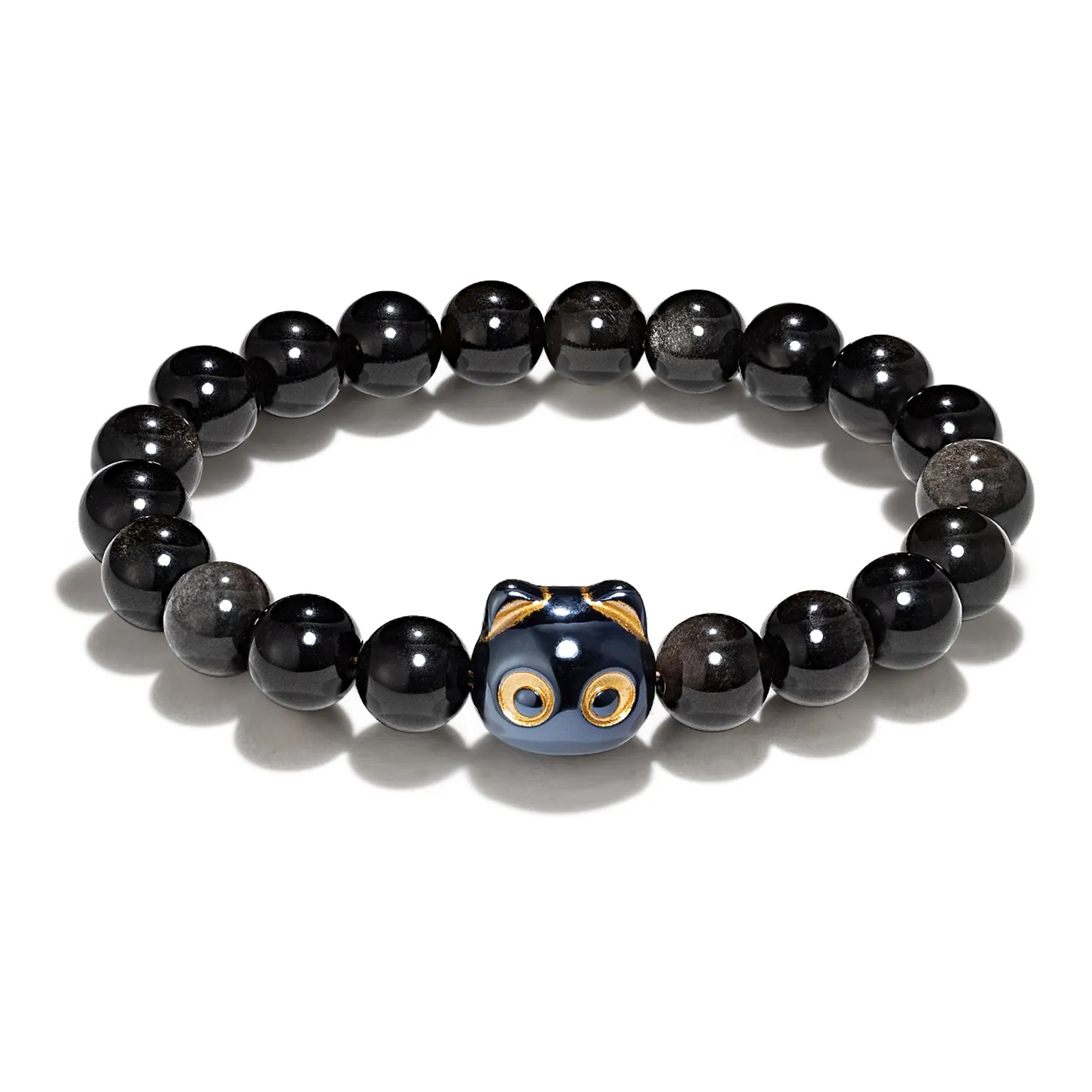 Jodie&Kevin Obsidian Bracelets Men's
