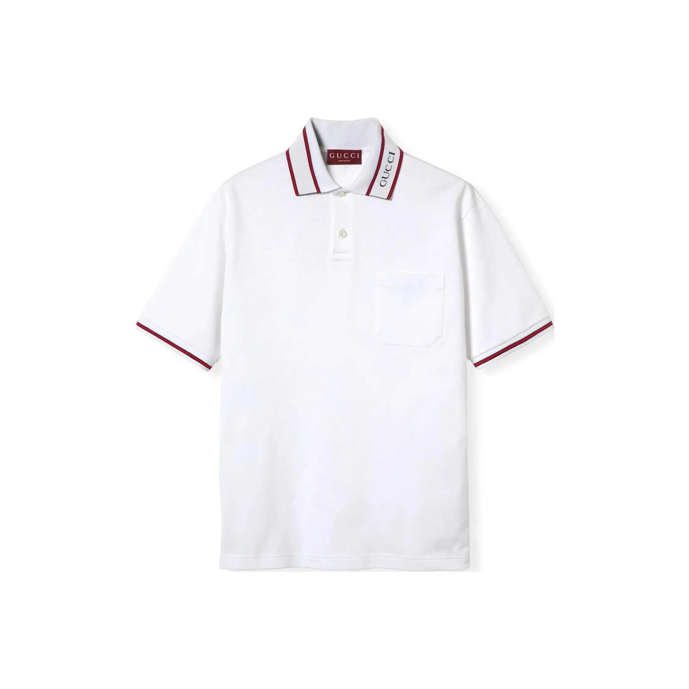 GUCCI Logo Detailed Polo Shirt