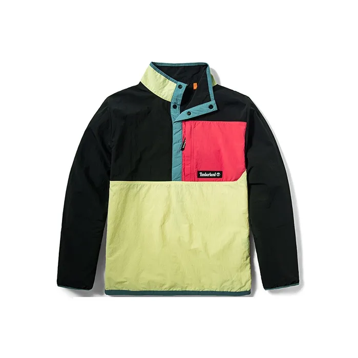Timberland Jacket Men's Black Yellow Multicolor