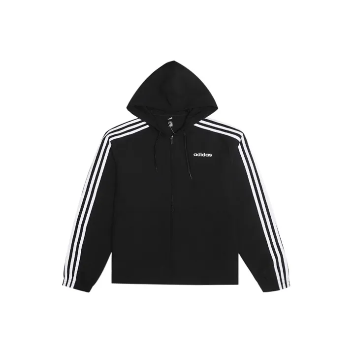 Adidas Hooded Jacket Fall Men's Black