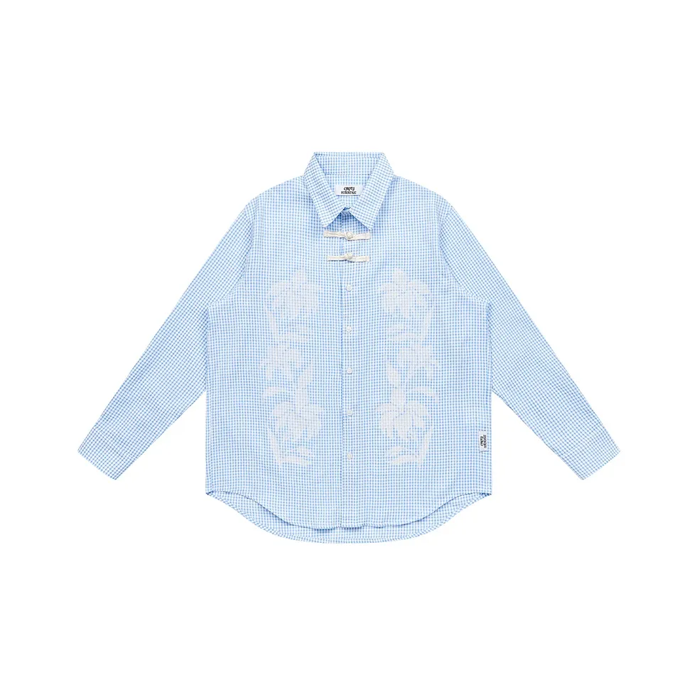 EMPTY REFERENCE Рубашка Унисекс Синий