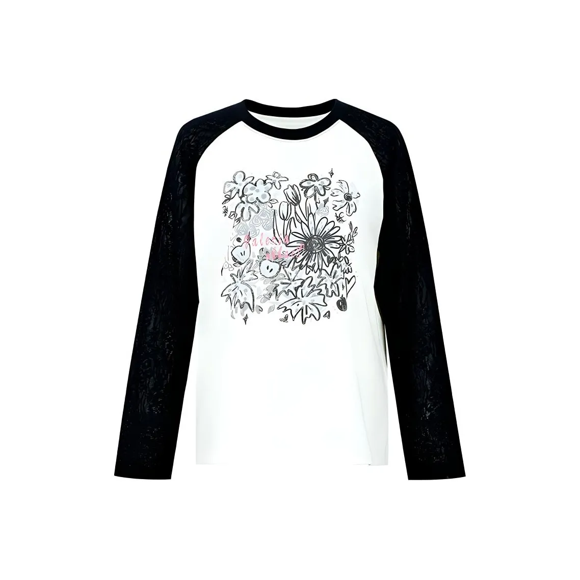 Valeria Obbaco T-Shirt Унисекс Черный Белый