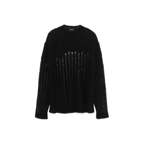Ann Demeulemeester Черный Мужские Свитеры