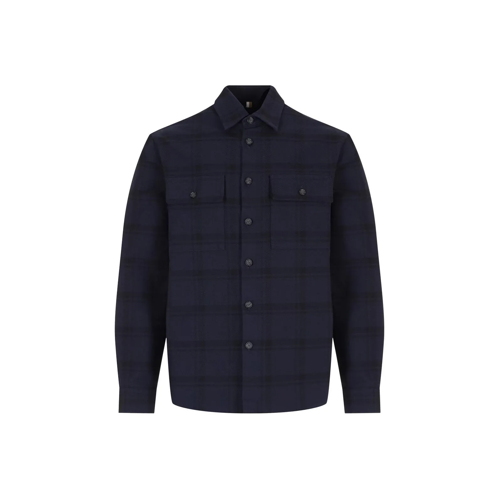 HUGO BOSS Plaid Flannel Shirt