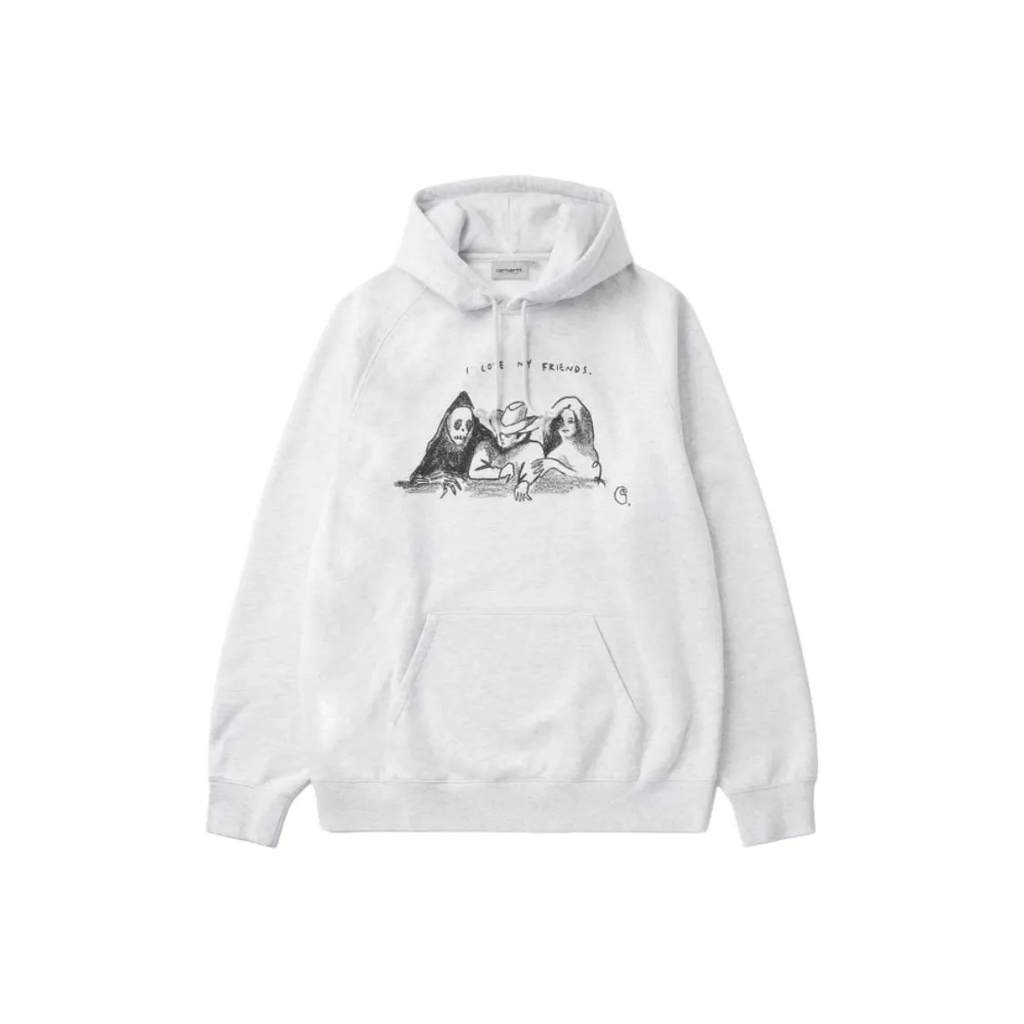 Carhartt WIP Pepe Friends Drawstring Hoodie