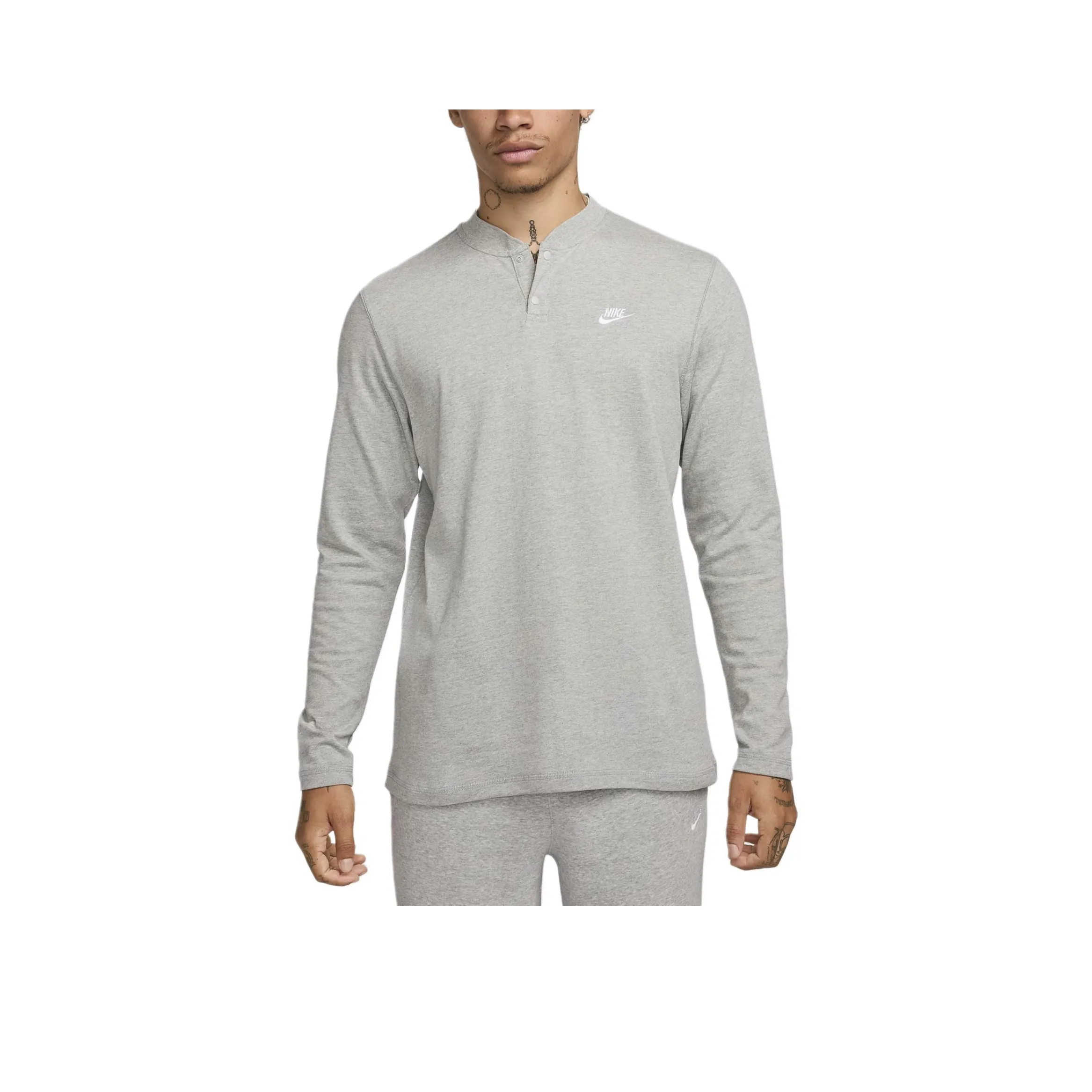 Nike Club T-Shirts Men Dark Gray