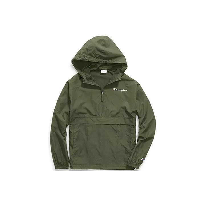 Champion Куртка Американская версия Унисекс Армейский зеленый