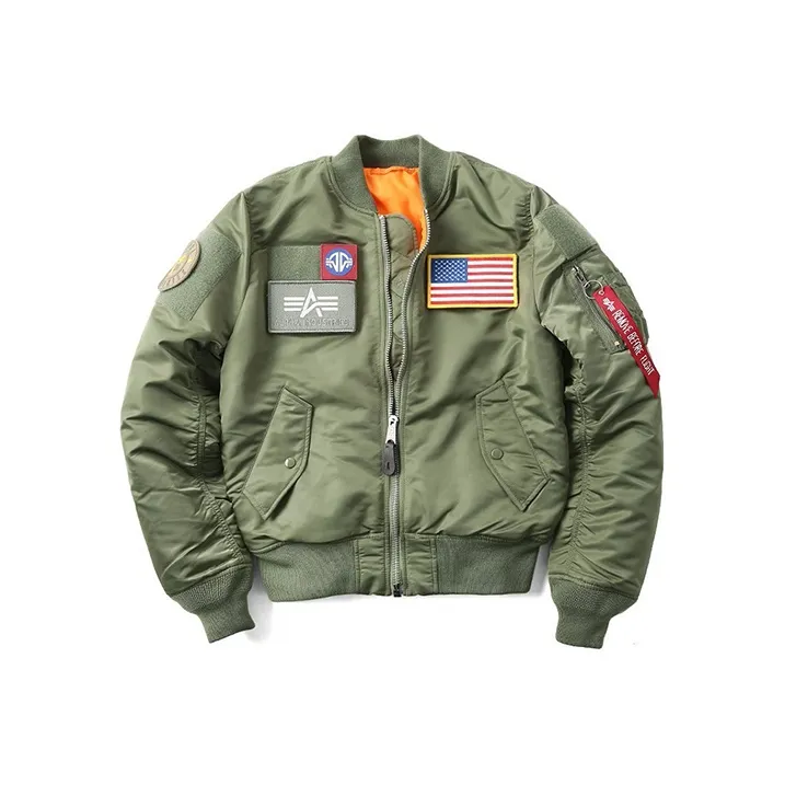 Alpha Industries Куртка Унисекс Армейский Зеленый