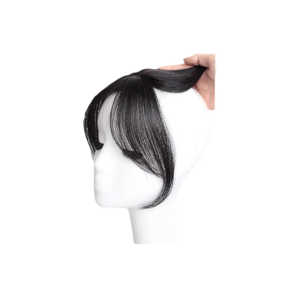 QIYEXUE 3D Фигурка OF Eight Bangs Волосы Extension Strips Кокетливый стиль Корейский стиль