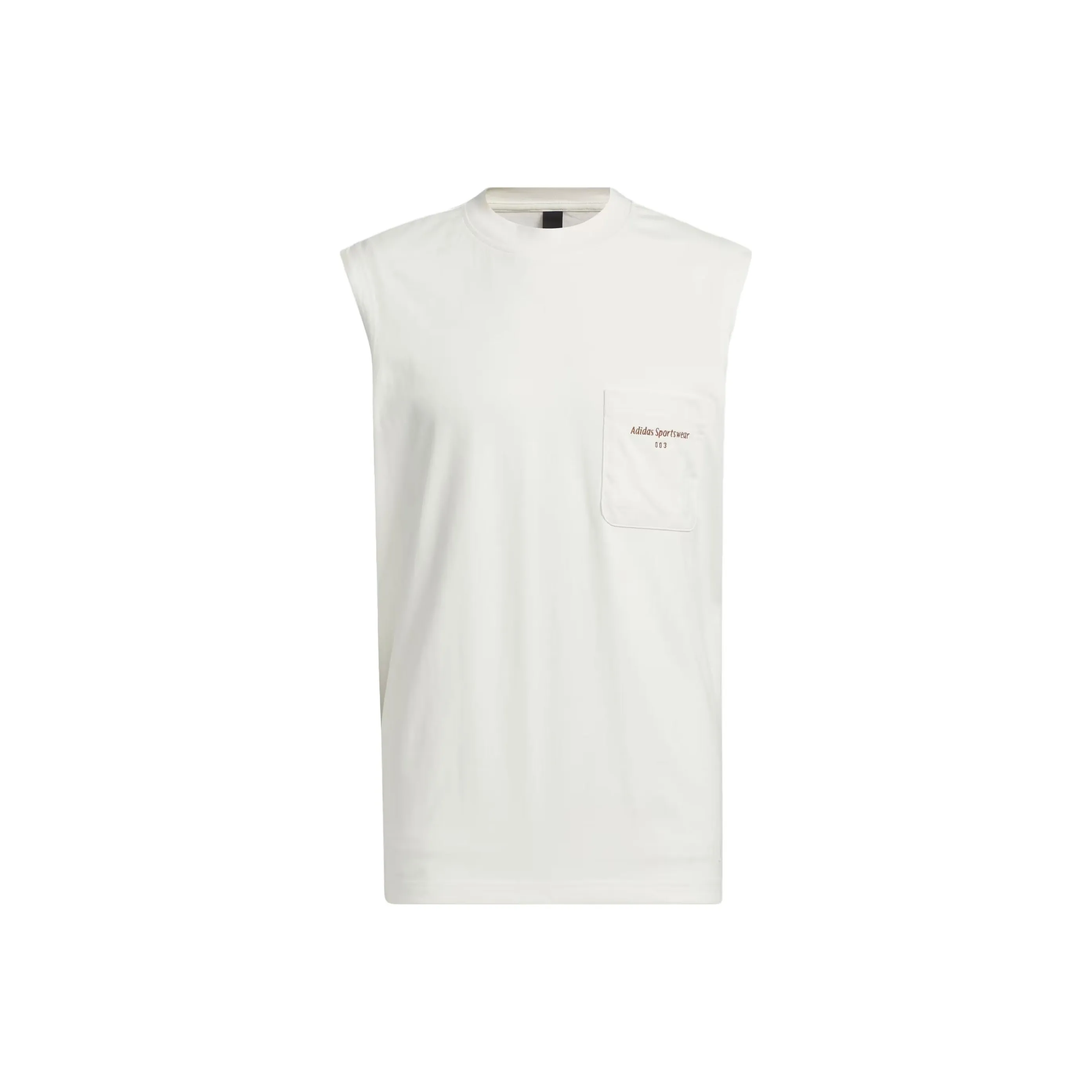 Adidas Майка Мужская Нефрит Белый