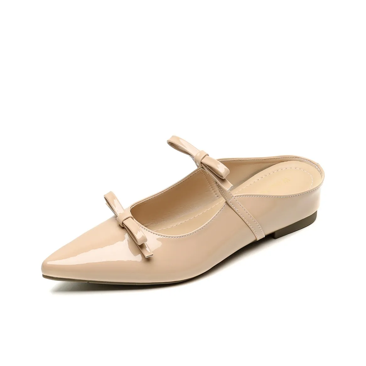 QITUMAUL Резиновая подошва устойчивая к истиранию противоскользящая домашняя обувь женская телесного цвета