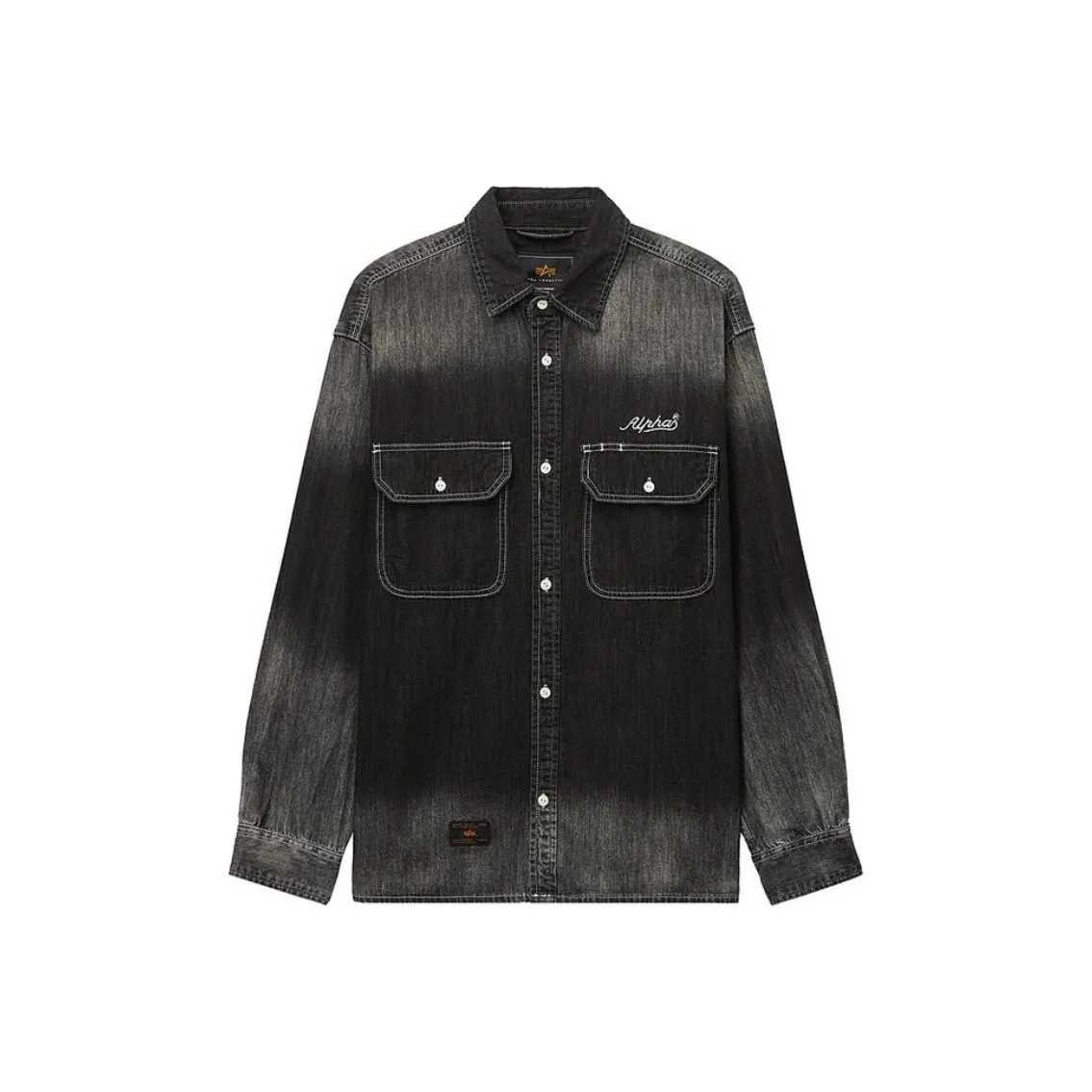 Совместный бренд с Alpha Industries Мужские рубашки