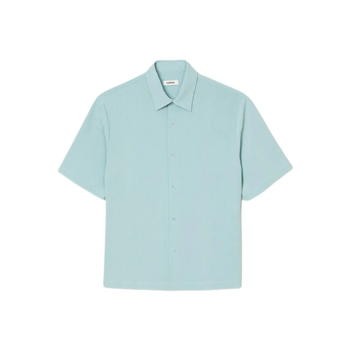 Sandro Светло-синие Мужские Рубашки