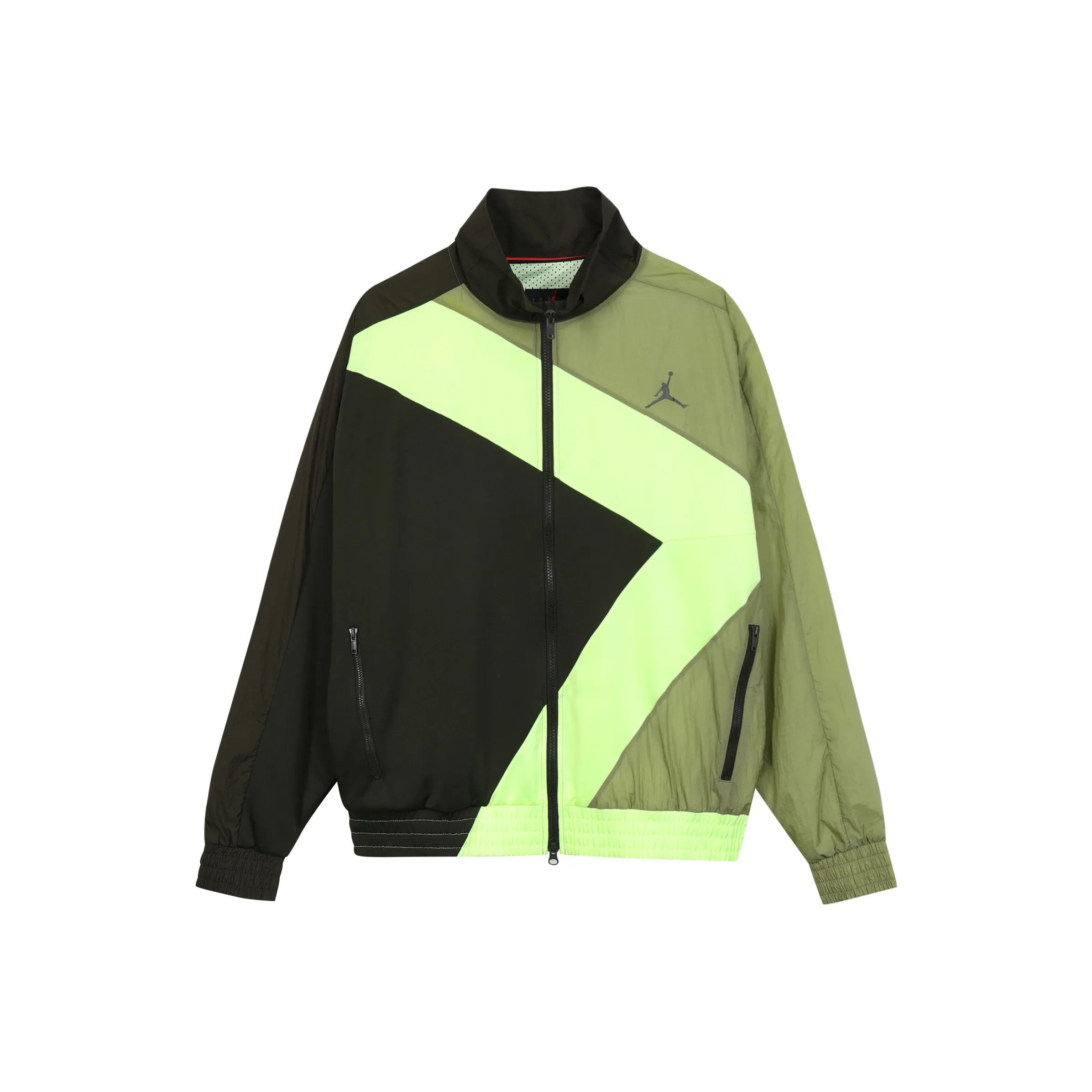 JORDAN WINGS Ромб Темно-зеленый Мужские Куртки