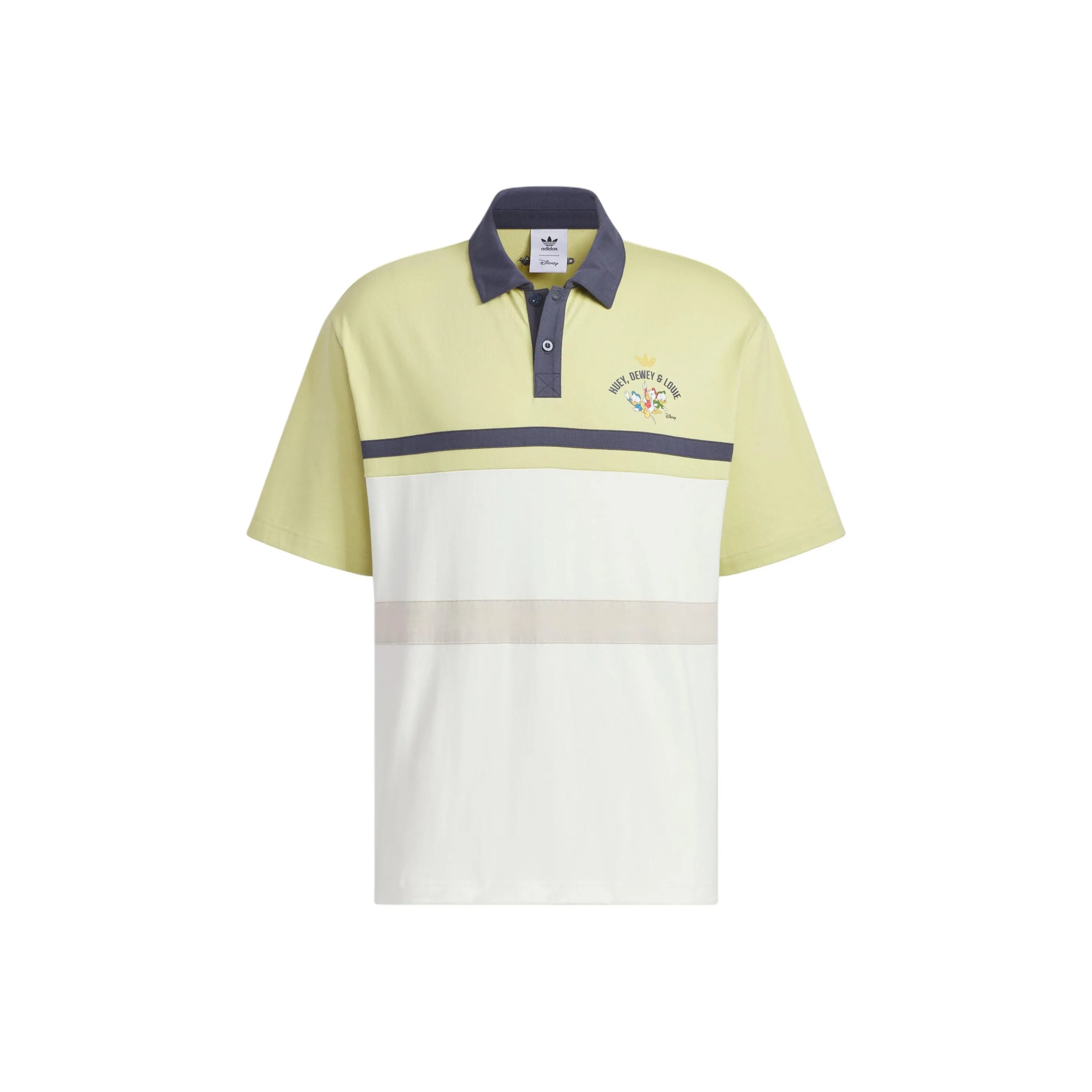 Adidas x Disney Поло Унисекс Золотисто-белый