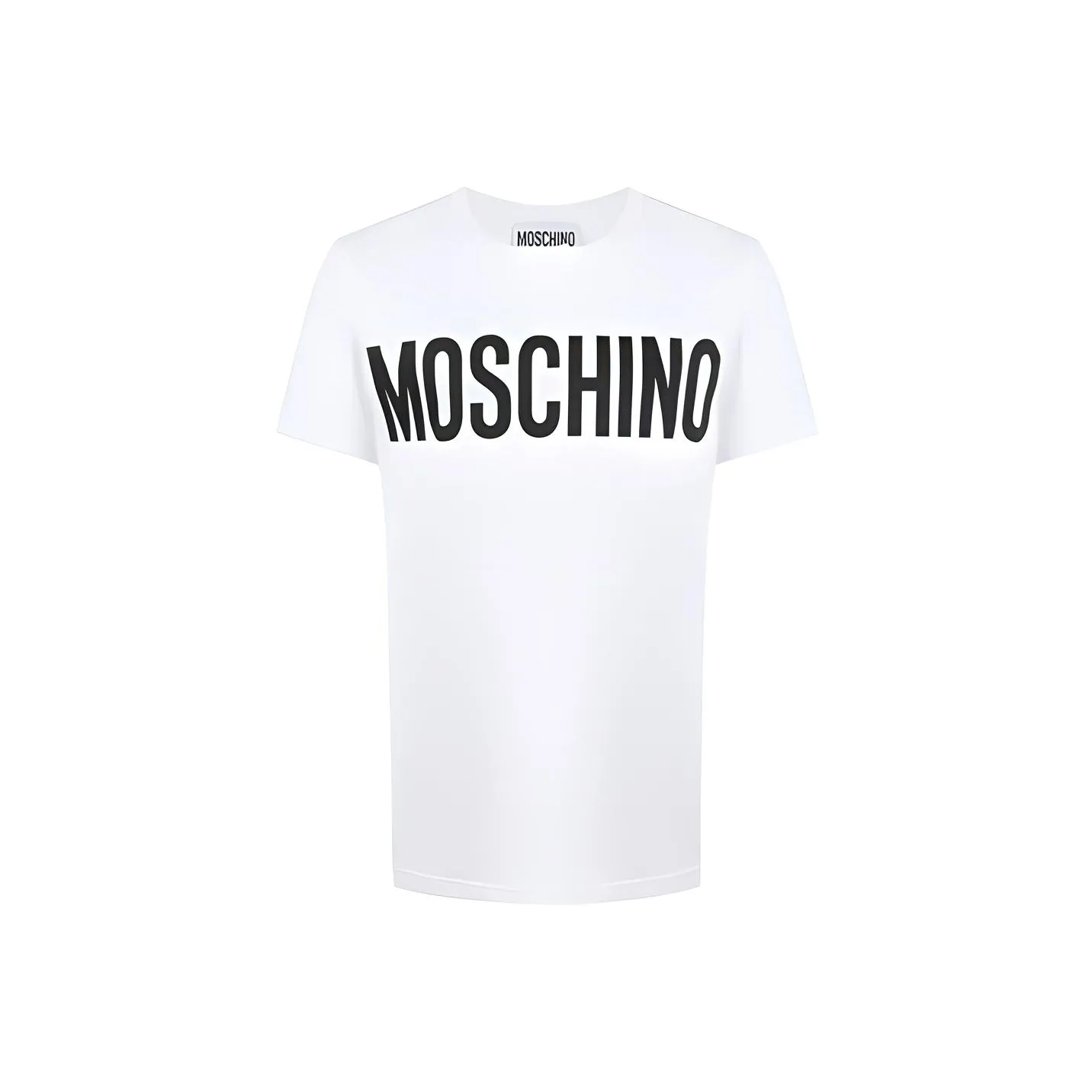 MOSCHINO Белая Мужская T-Рубашка