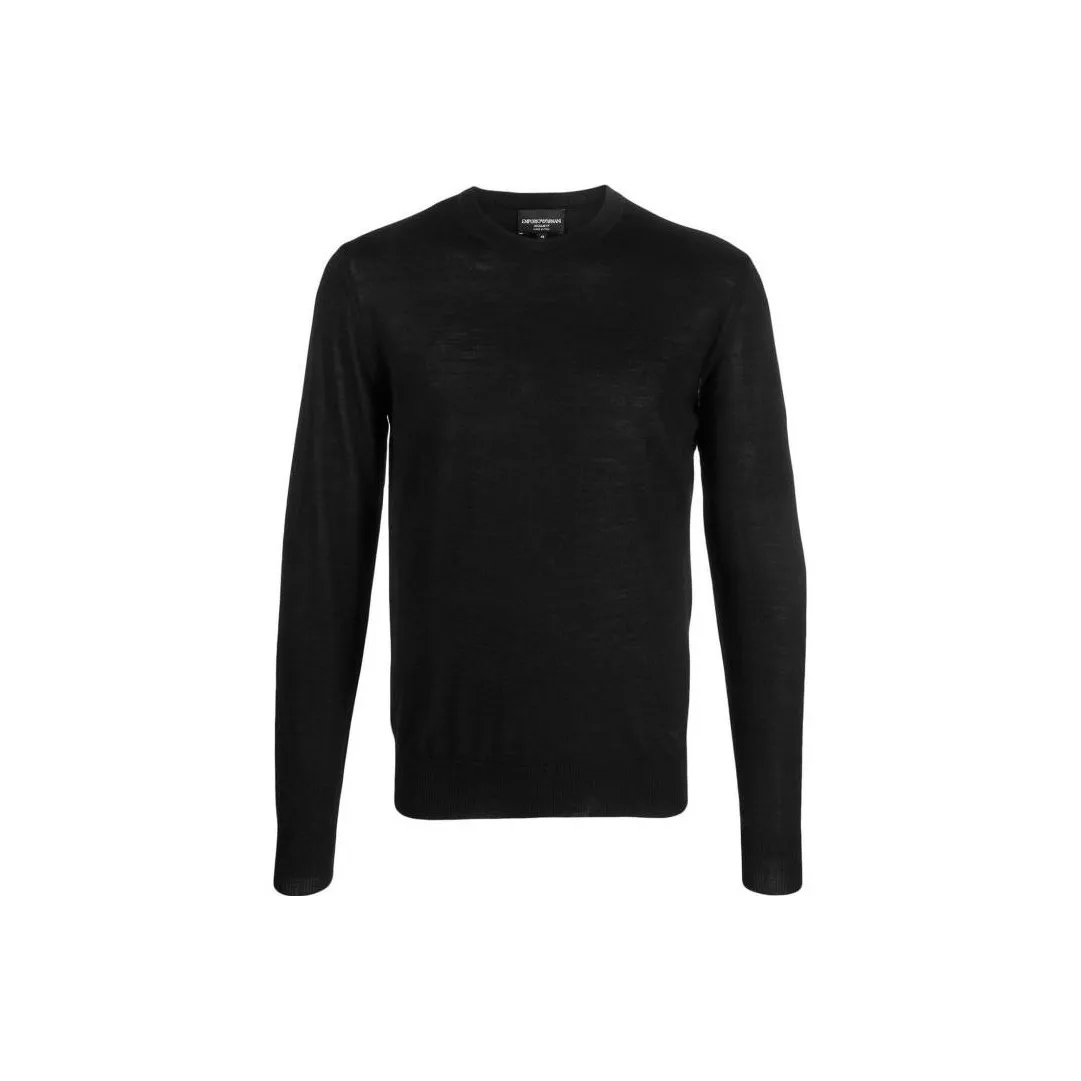 EMPORIO ARMANI Черные Мужские Свитера