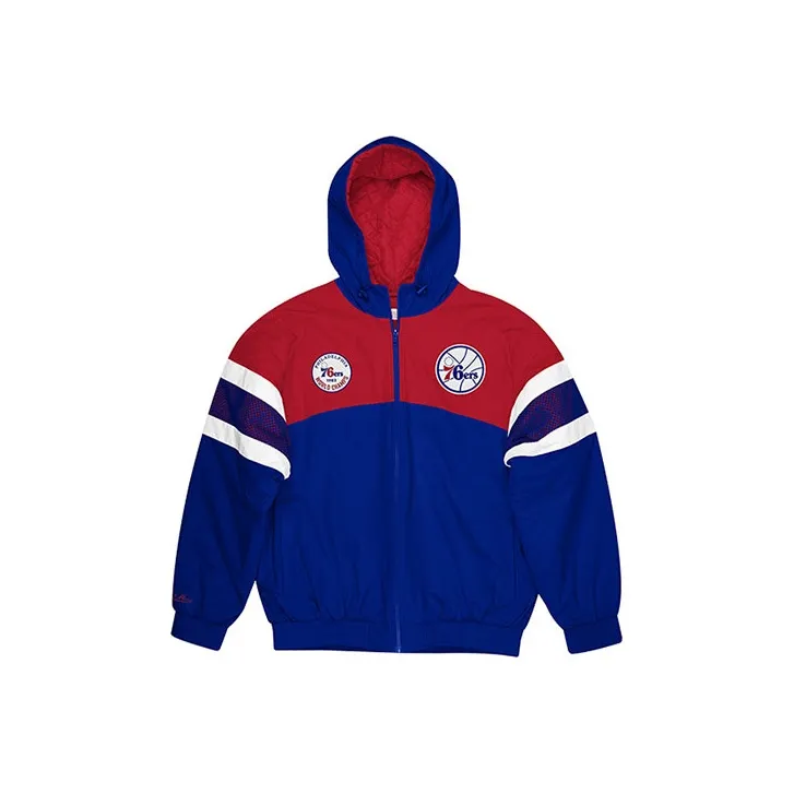 Mitchell Ness Красный синий Унисекс Куртки
