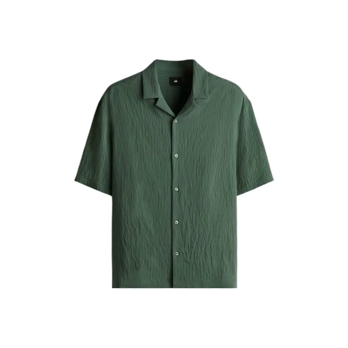 H&M Темно-зеленые мужские рубашки