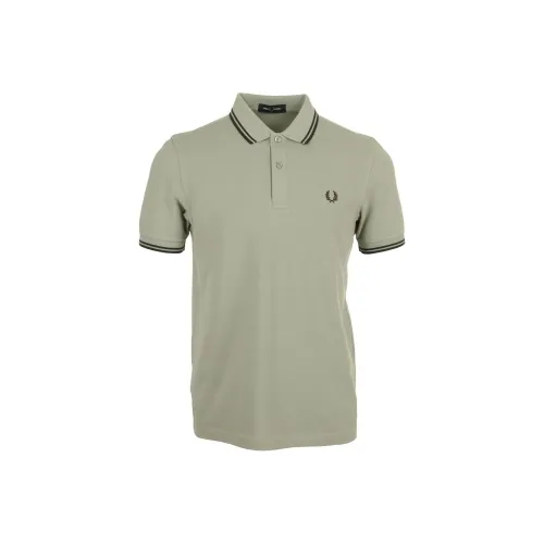 FRED PERRY Теплый серый Мужское Поло