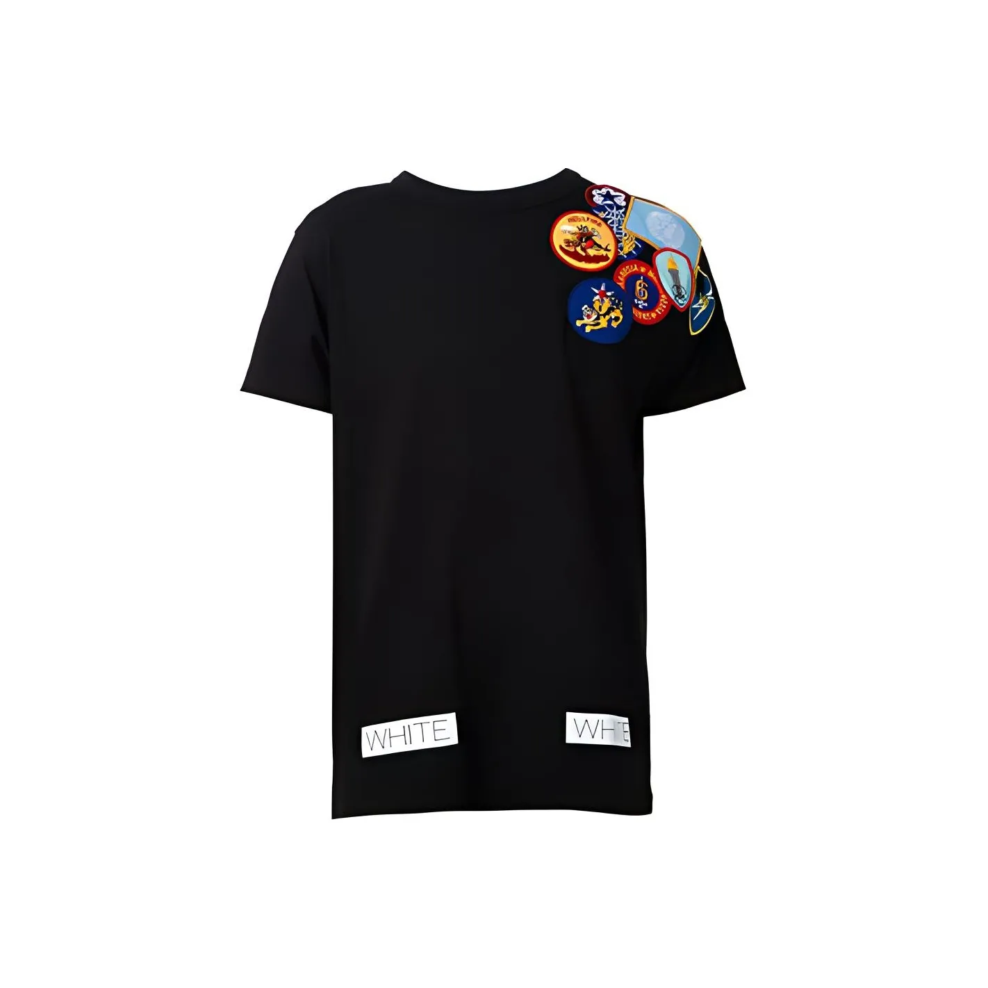 Off Белый Мужской T-Рубашки