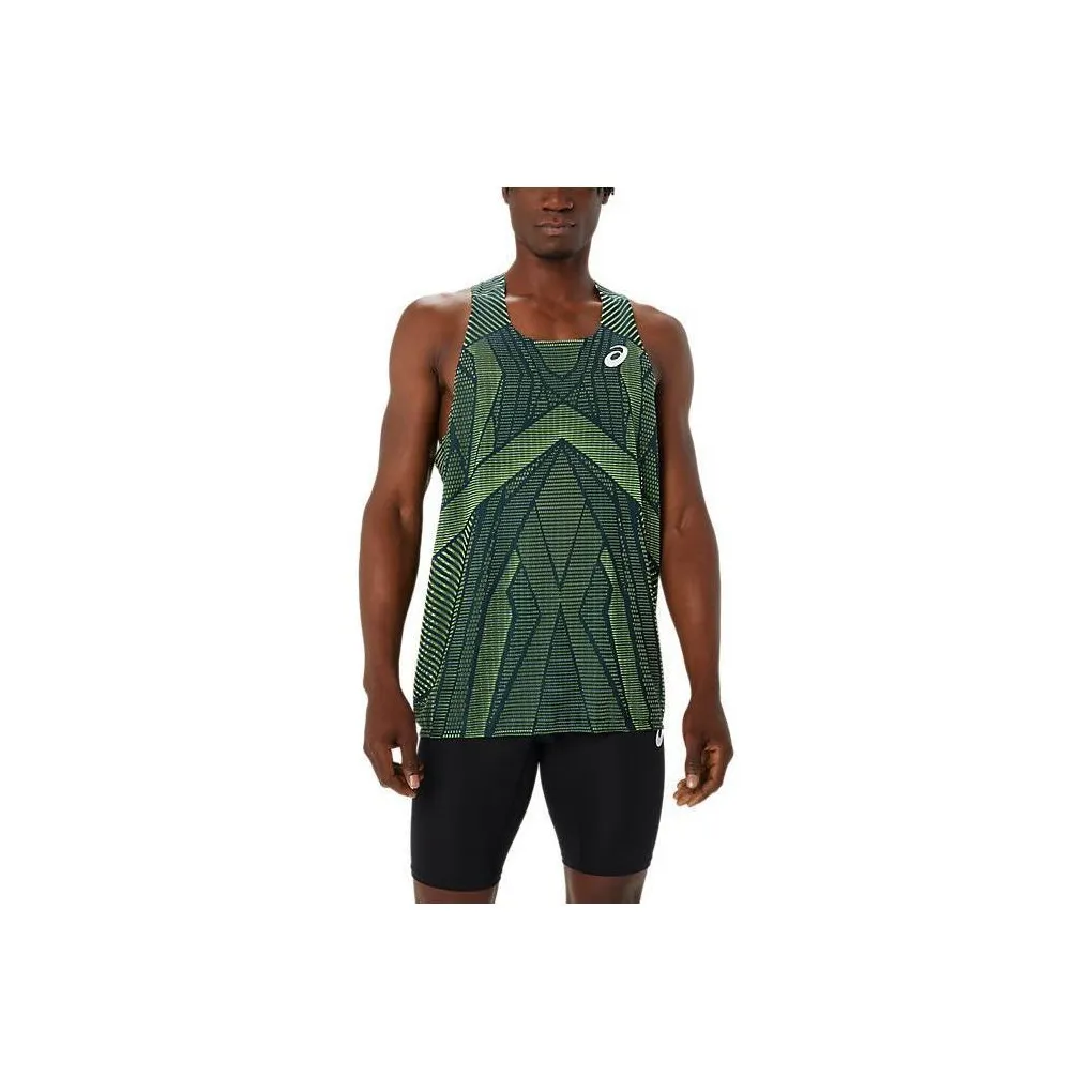 Asics Blue Men's Tank Tops Asics Синий Мужские Майки