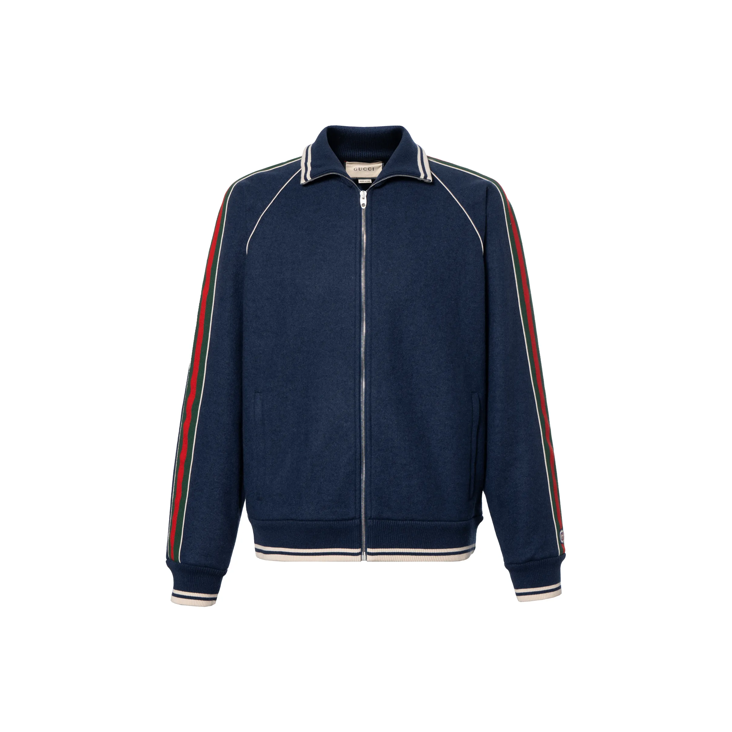 GUCCI Cashmere Zip Up Jacket