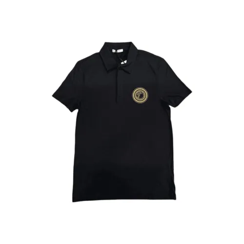 VERSACE Collection Черный Мужской Поло