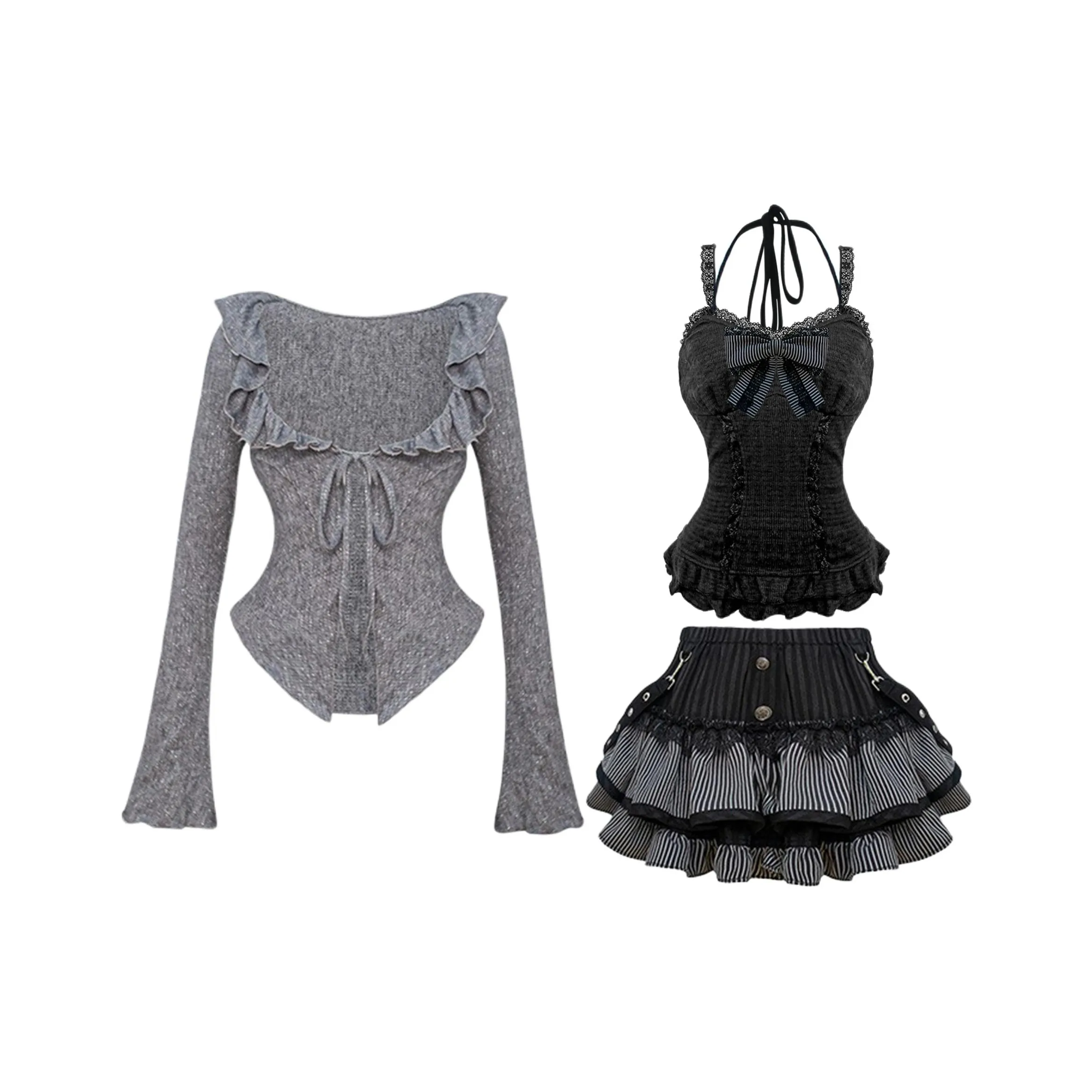 SHAONVYEZI Женские Комплекты с Юбкой