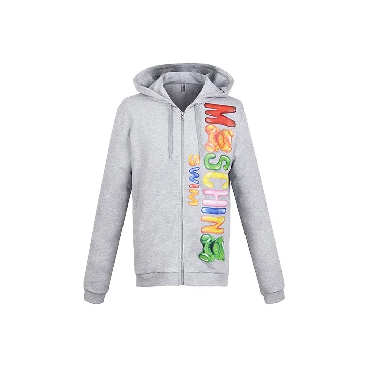 MOSCHINO Jackets & Coats Unisex Gray