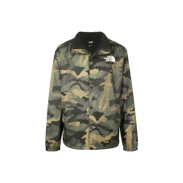 THE NORTH FACE Куртка Мужская Камуфляж Зеленый